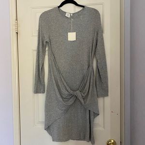 gray midi dress- nordstrom